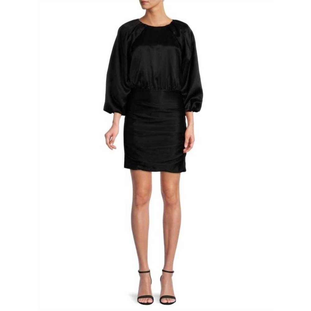 NWT Veronica Beard Gracelynn Ruched Mini Dress